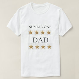 Camiseta Número Um Pai