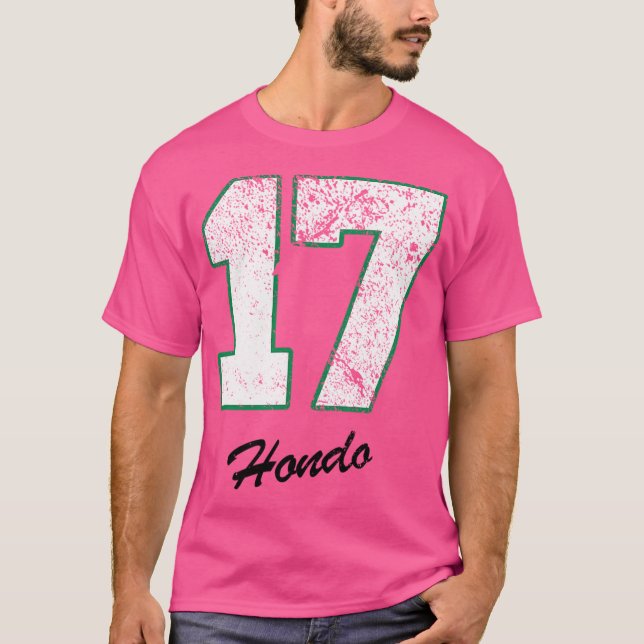 Camiseta Números Celtics - Hondo No. 17 (Frente)