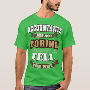 Camiseta Números Contabilísticos Profissão Contabilística C