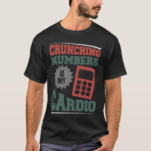Camiseta Números de Contabilidade em Contabilidade é Minha 