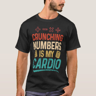 Camiseta Números de Encerramento é meu Contador de Cardio