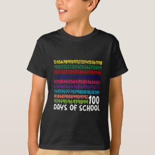 Camiseta Números de Matemática 100º Dia das Crianças de Pro