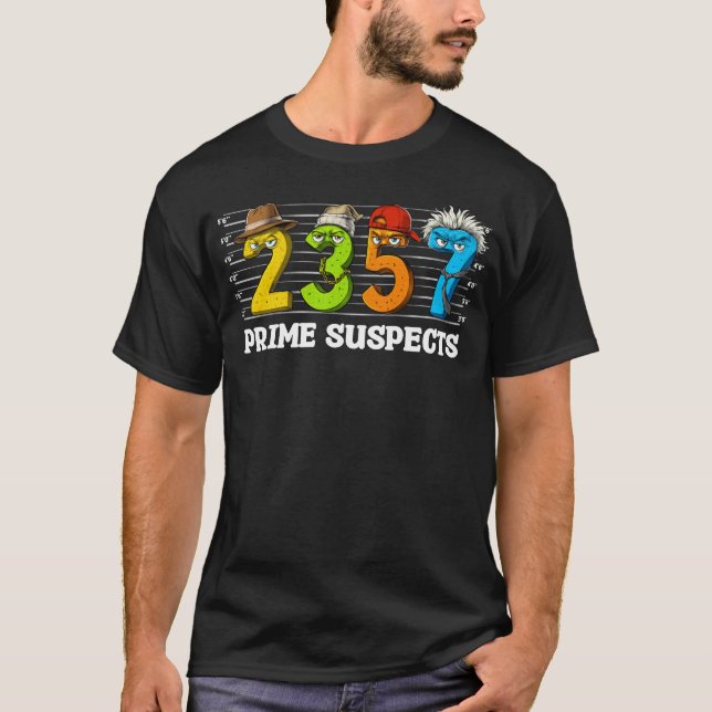Camiseta Números de Matemática Engraçados (Frente)