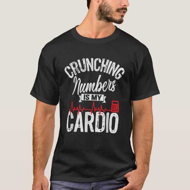 Camiseta Números de toque Meu Cristo de contabilidade do Ca (Frente)