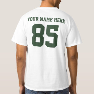 Camiseta Números e Nome Próprios