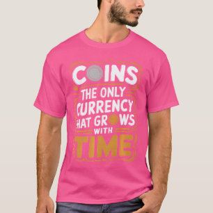 Camiseta Numismática Numismata E Colecionador De Moedas Col