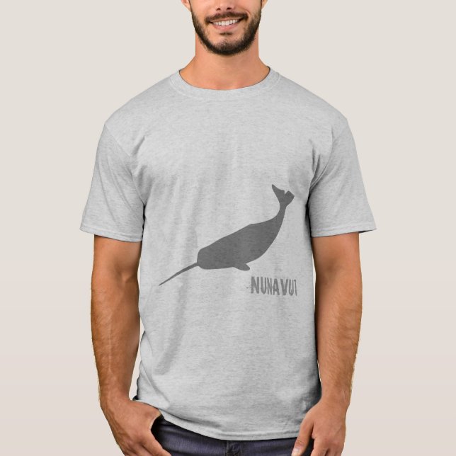 Camiseta Nunavut Narwhal (Frente)
