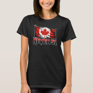 Camiseta Nunca 51, Canada Flag,