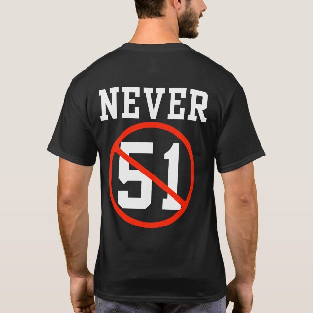 Camiseta Nunca 51 Ruas - Canadá Nunca 51 Estados (Verso)