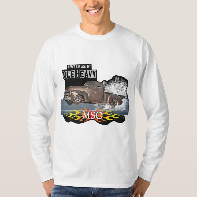 Camiseta Nunca aposte contra Ole Heavy (Frente)