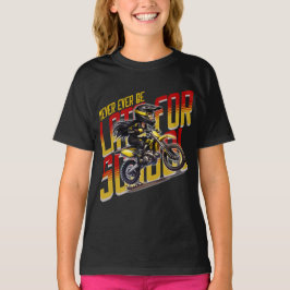 Camiseta Nunca Atrasado Para A Escola