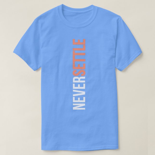 CAMISETA NUNCA CONFIGURAR (Frente do Design)