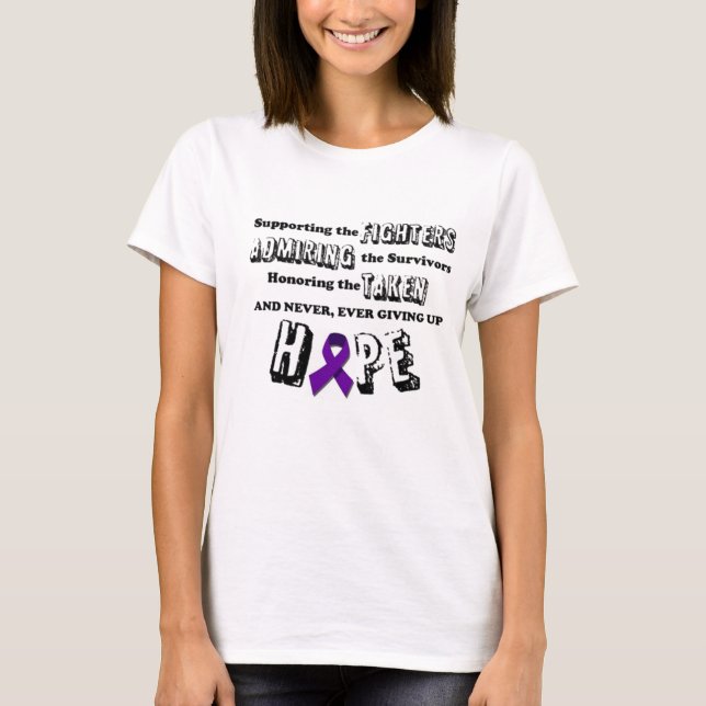 Camiseta Nunca dê acima (Frente)