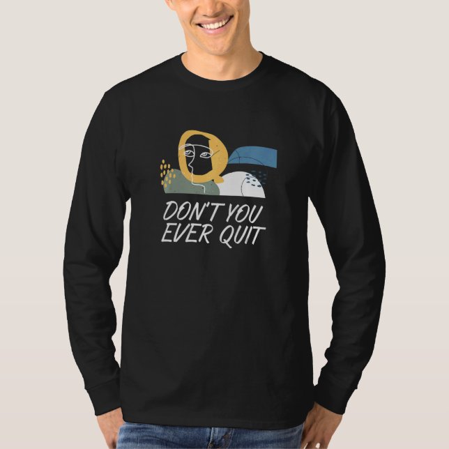 Camiseta Nunca Deixas de dizer cristão que Deus cita (Frente)