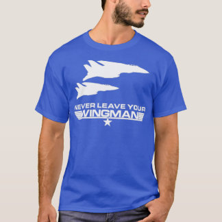 Camiseta Nunca deixe seu Wingman 