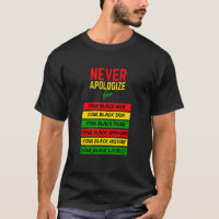 Nunca Desculpe o Cabelo Africano Americano Preto H