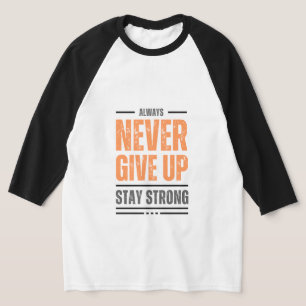 Camiseta Nunca desista