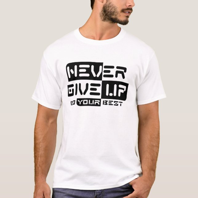 Camiseta Nunca Desista (Frente)