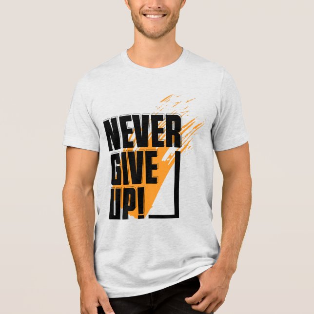Camiseta "Nunca Desista" (Frente)