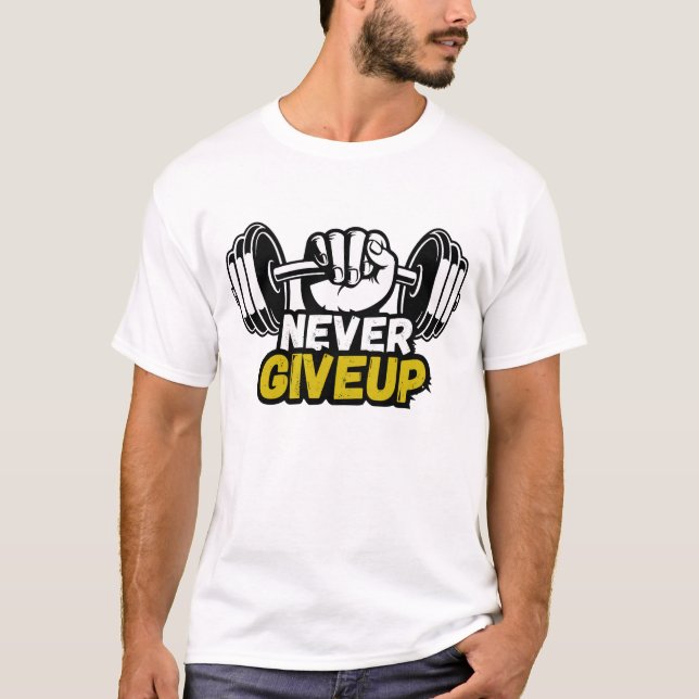 Camiseta Nunca Desista (Frente)