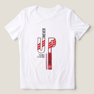 Camiseta nunca desista