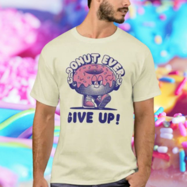 Camiseta Nunca Desista da Rosquinha (Criador carregado)