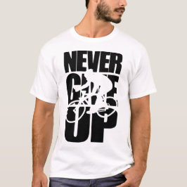 Camiseta Nunca Desista de Andar de Bicicleta