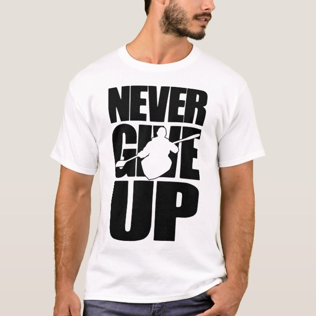Camiseta Nunca Desista De Kayaking (Frente)