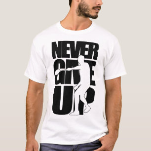 Camiseta NUNCA DESISTA DO Badminton