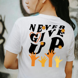 Camiseta Nunca desista do Inspirador