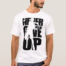 Camiseta Nunca Desista do Tênis