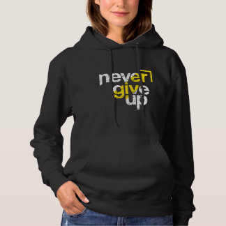 Camiseta Nunca Desista Tipografia Angustiada Motivacional
