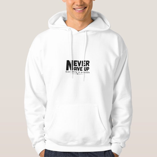 Camiseta Nunca Desista Tudo É Possível  (Frente)