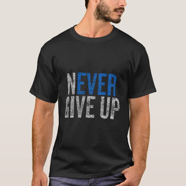 Camiseta Nunca Desistir (Frente)