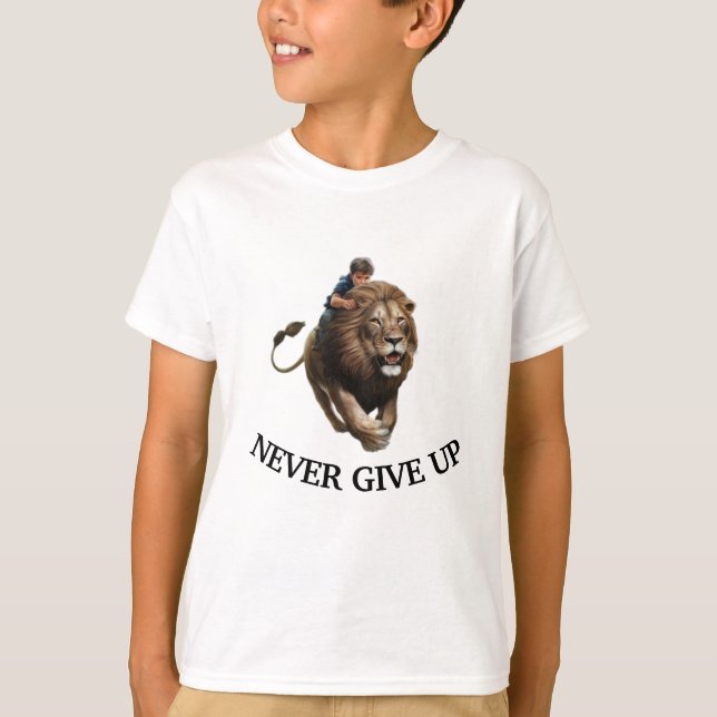 Camiseta Nunca Desistir (Frente)
