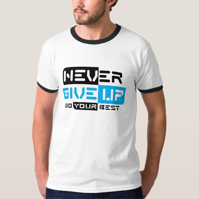 Camiseta Nunca Desistir (Frente)