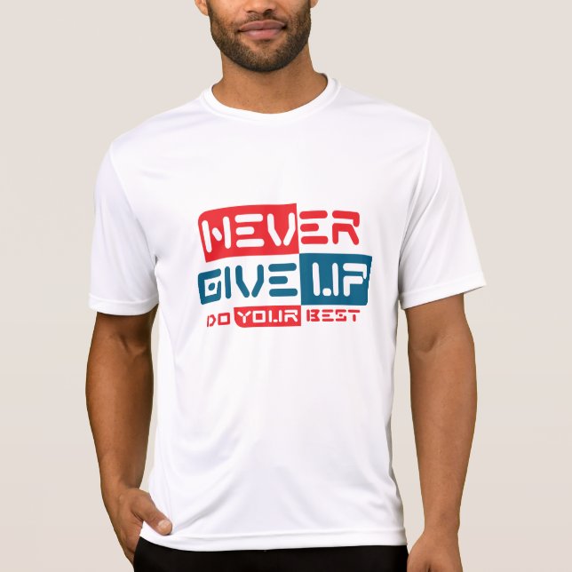 Camiseta Nunca Desistir (Frente)