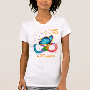 Camiseta Nunca desistir da consciência RSD CRPS