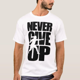 Camiseta Nunca Desistir Da Esgrima