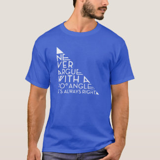 Camiseta Nunca Discuta Com Um Amigo De 90 Graus