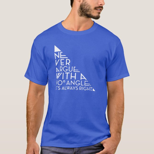 Camiseta Nunca Discuta Com Um Amigo De 90 Graus (Frente)