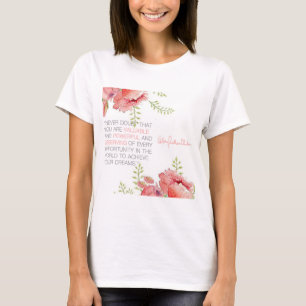Camiseta Nunca duvide - a camisola de Hillary Clinton