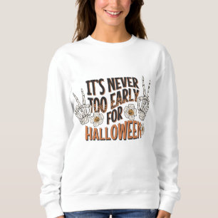 Camiseta Nunca é cedo demais para o Dia das Bruxas