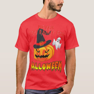 Camiseta Nunca é cedo demais para o Halloween Engraçado Jac