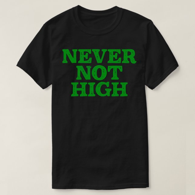 Camiseta Nunca É Um Grande Presente Humoroso (Frente do Design)
