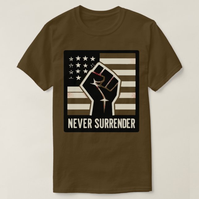Camiseta Nunca Entregue 2024 (Frente do Design)