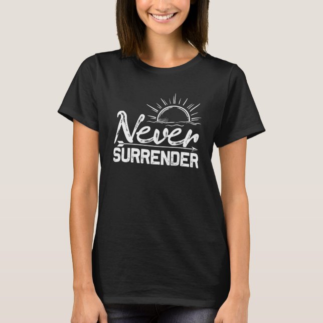 Camiseta Nunca Entregue Inspiração (Frente)