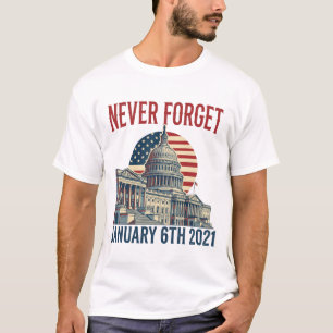 Camiseta Nunca Esqueça 6 de Janeiro de 2021