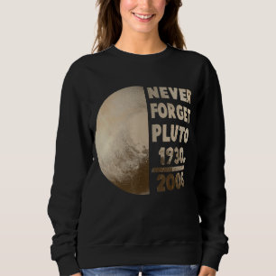 Camiseta Nunca Esqueça a Ciência Espacial Plutão Planeta 1