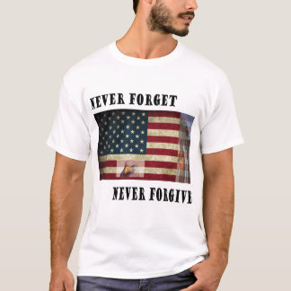 Camiseta Nunca esqueça nunca perdoam